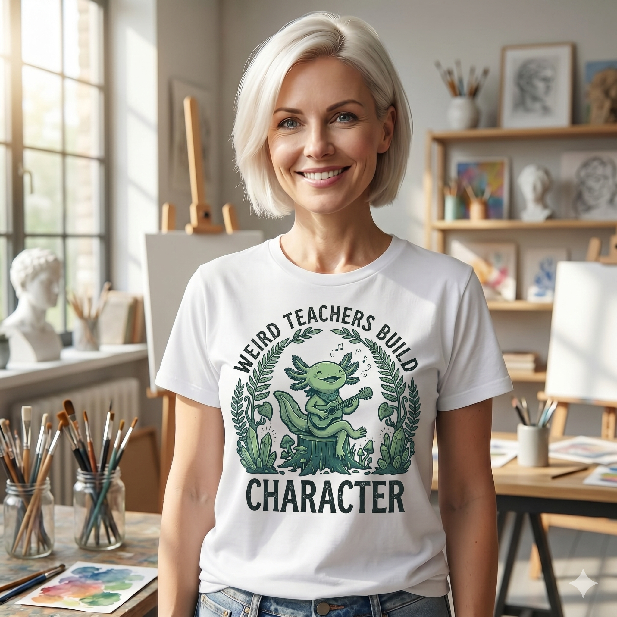 Weird Teachers Build Character T-shirt