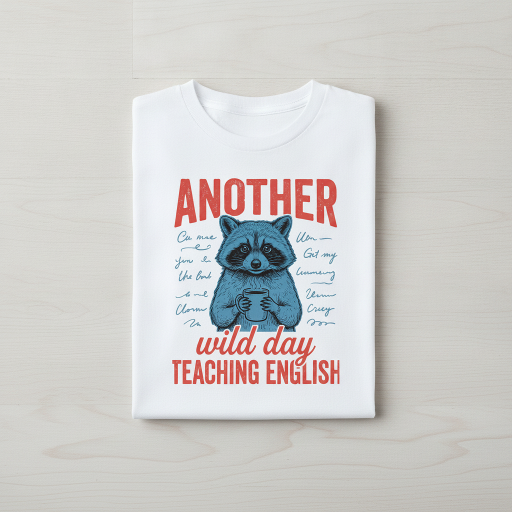 Another WIld Day Teaching English T-shirt