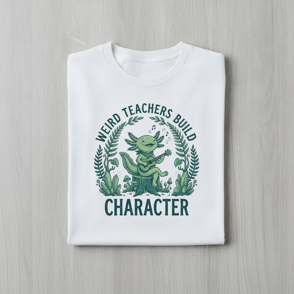 Weird Teachers Build Character T-shirt