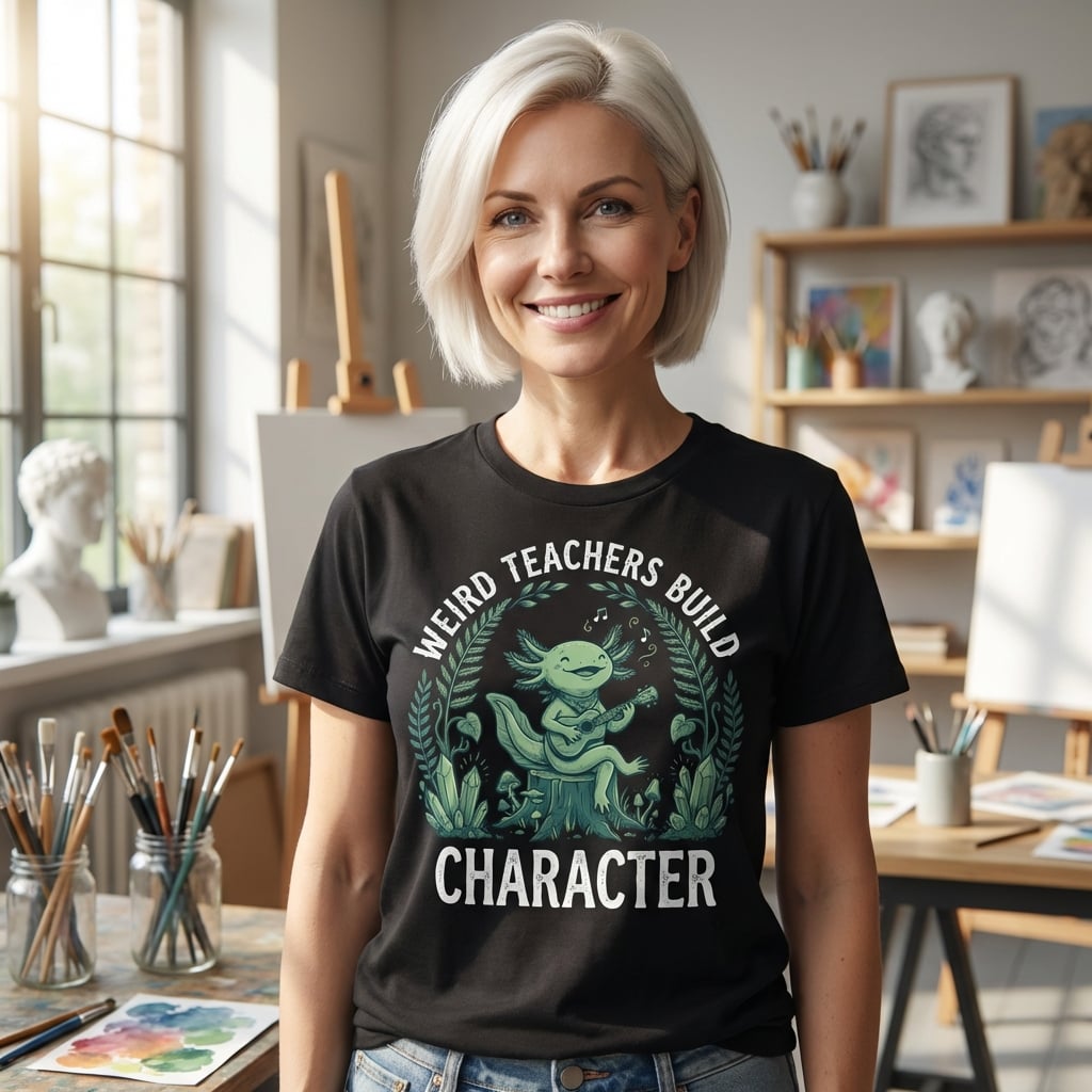 Weird Teachers Build Character T-shirt
