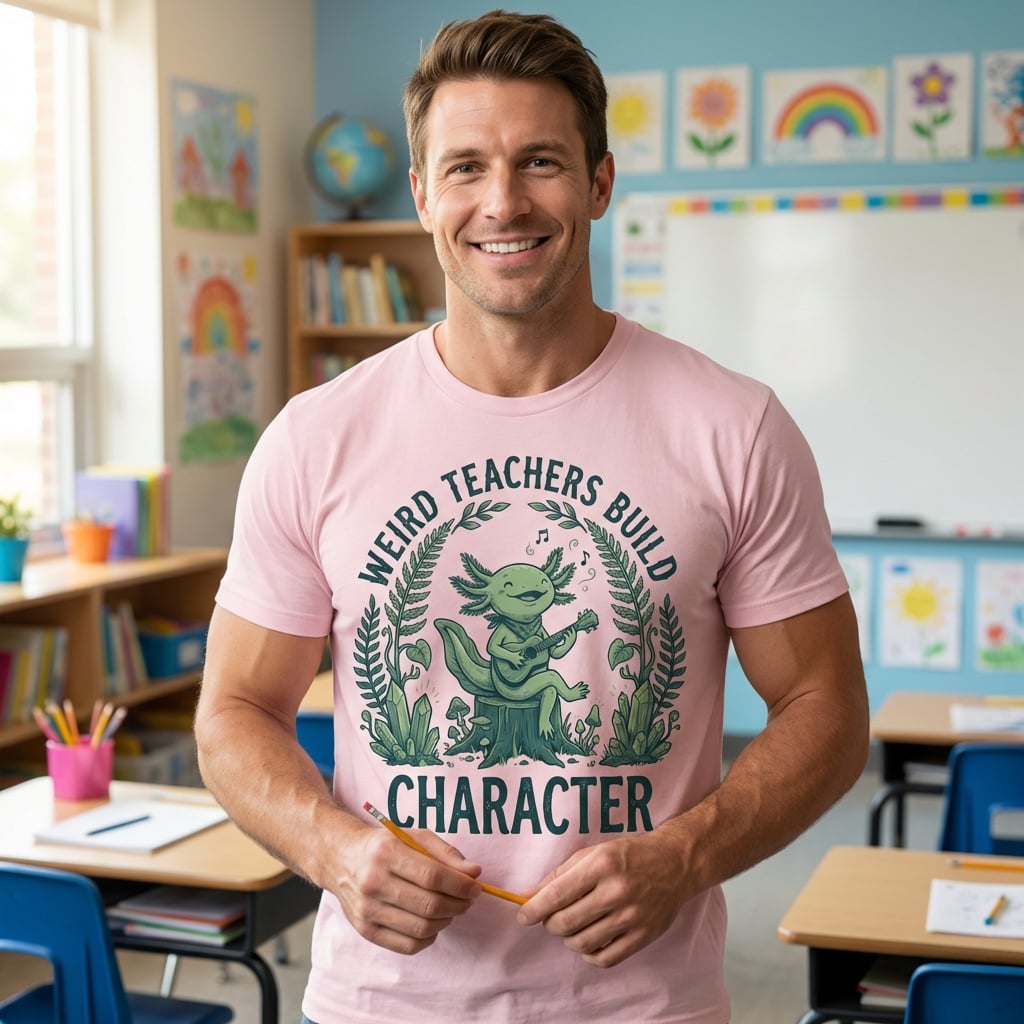 Weird Teachers Build Character T-shirt